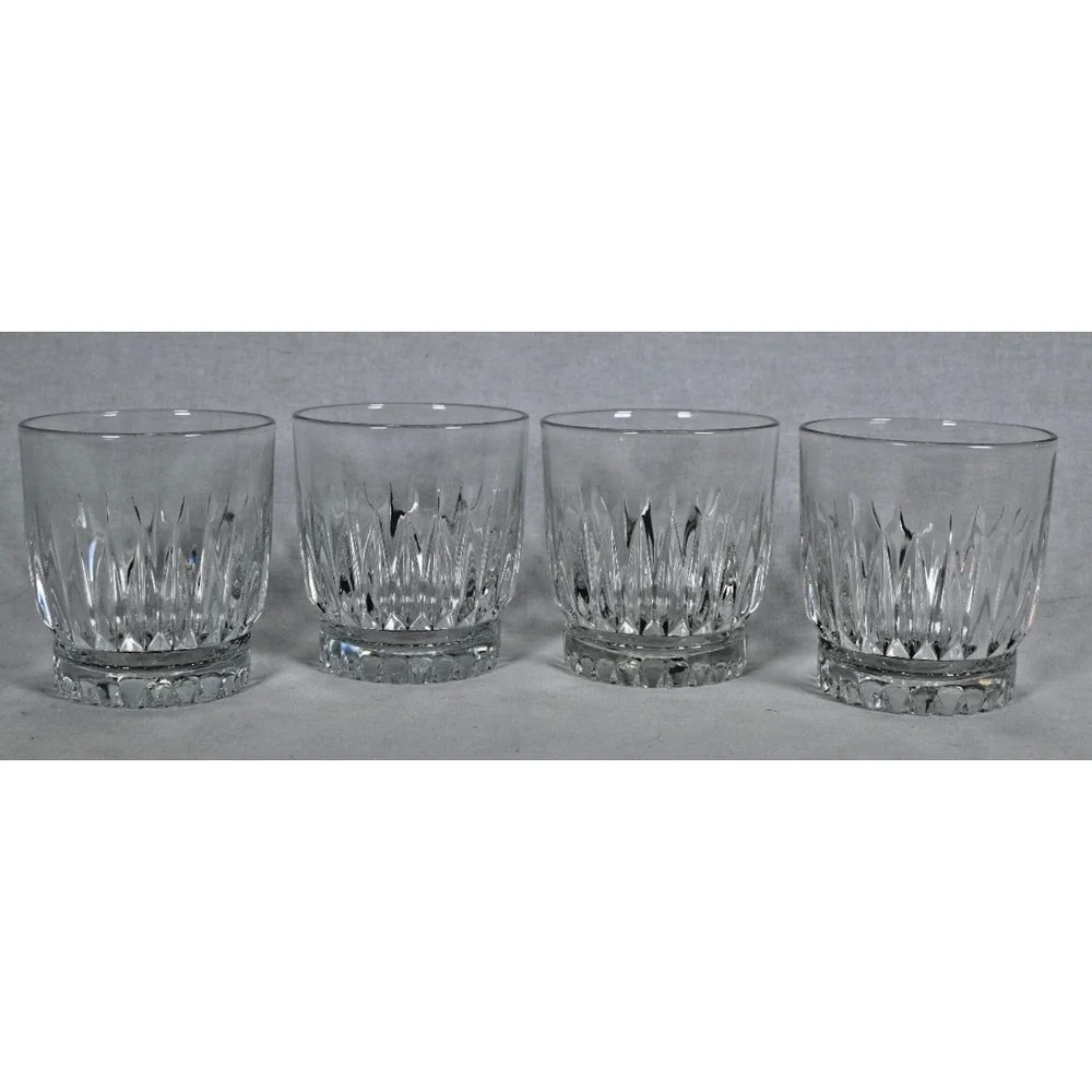 Set of 4 Libbey Glass Winchester 10 oz Tumblers Vintage Drink Glasses